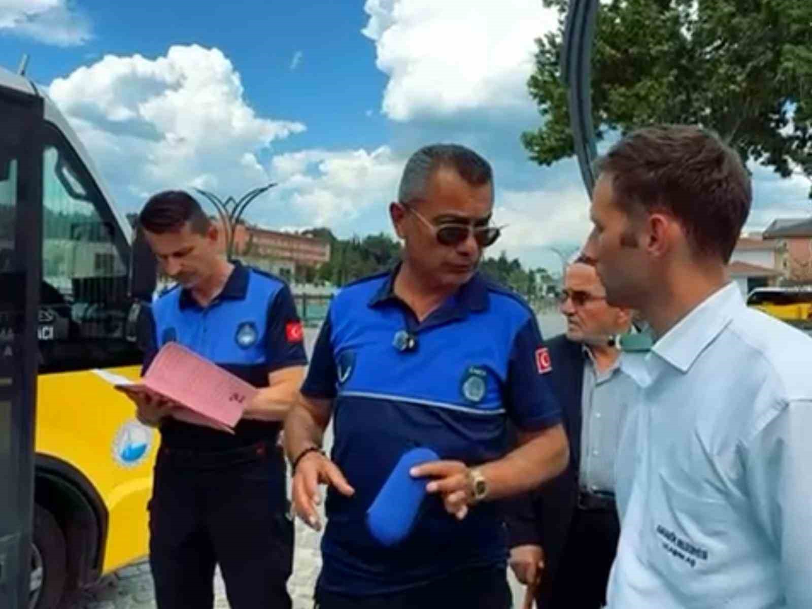 Karab&uuml;k Belediyesi&rsquo;nden minib&uuml;slere hizmet standardı denetimi
