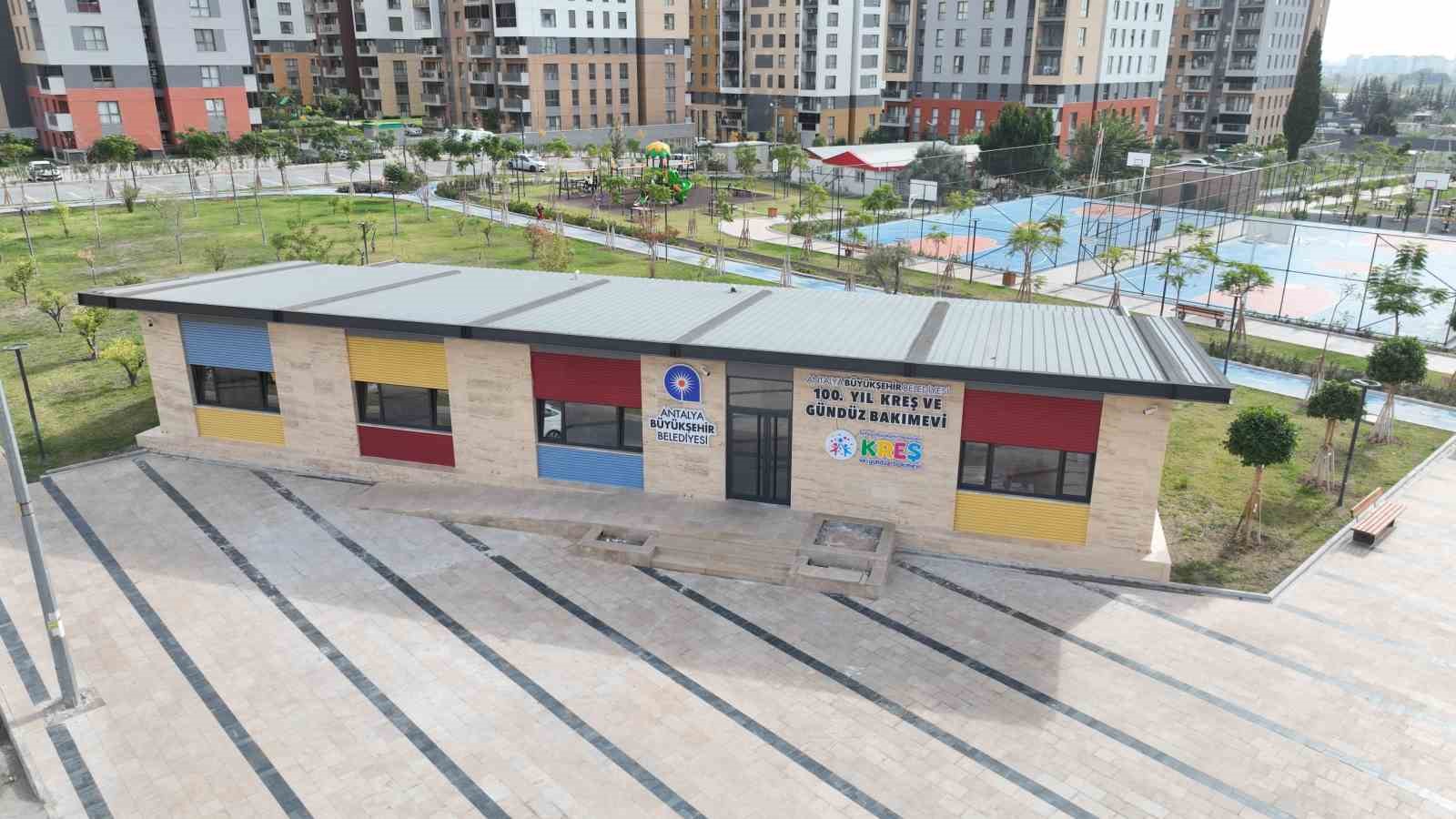 Antalya Büyükşehir Belediyesi 19 kreşle yeni eğitim dönemine hazır