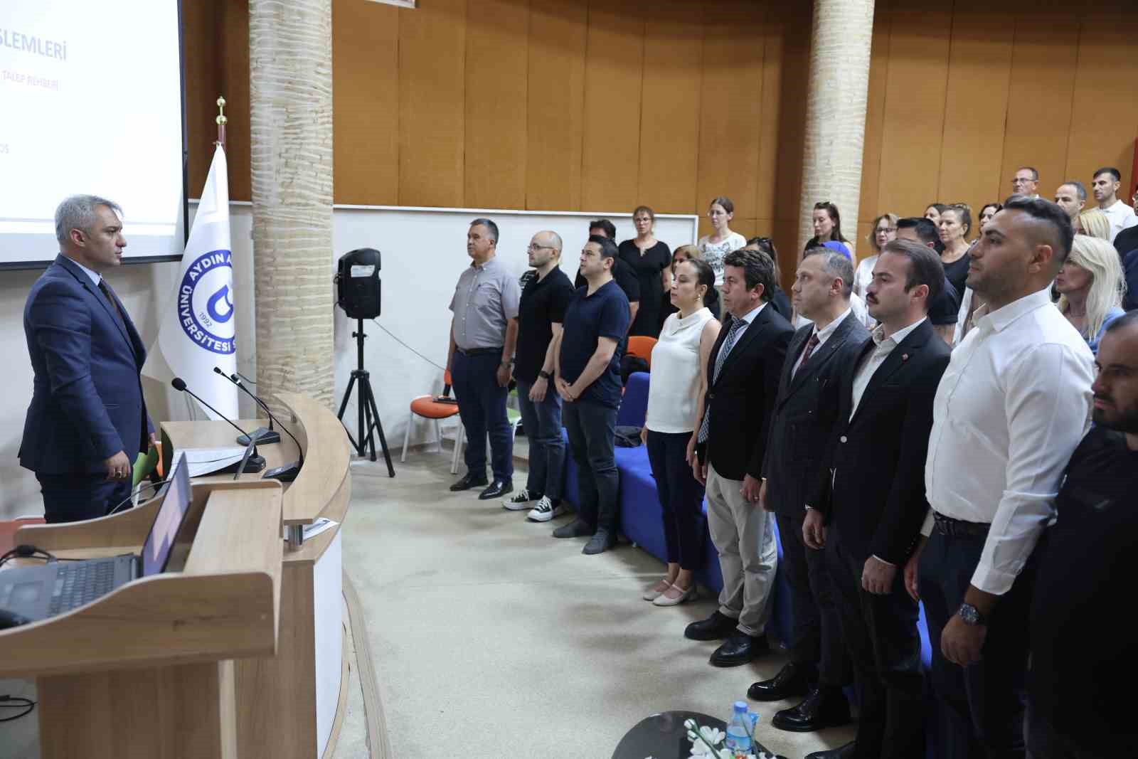 ADÜ’de yabancı öğrenci kayıtları öncesi bilgilendirme toplantısı