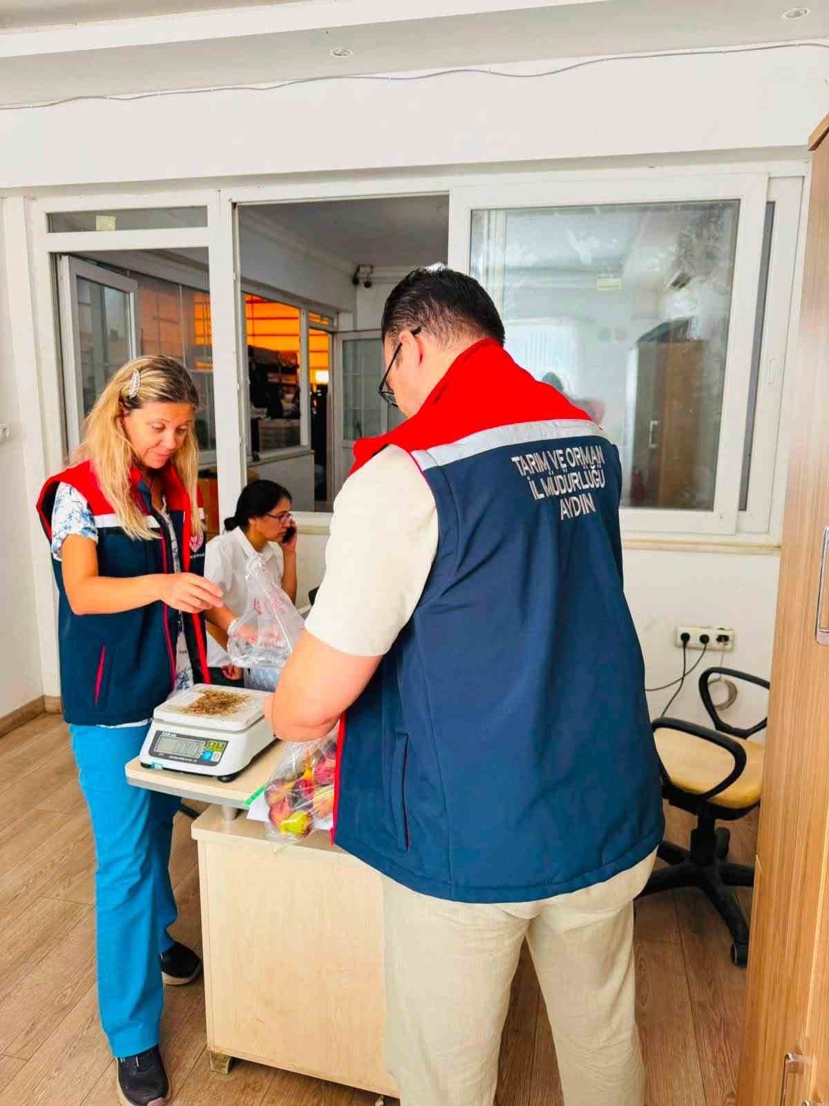 Nazilli’de taze incir denetimi