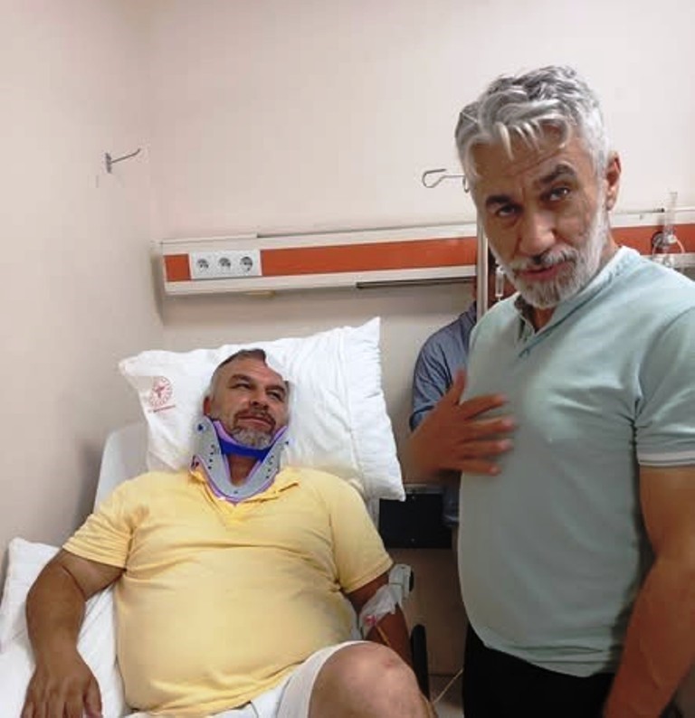 Şırnak ASKF Başkanı trafik kazasında yaralandı