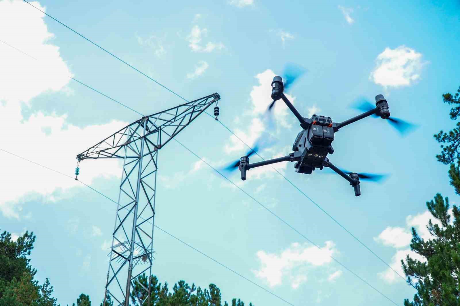 Enerjisa Dağıtım Şirketleri drone teknolojisiyle ormanlık alanlardaki şebekesini izliyor