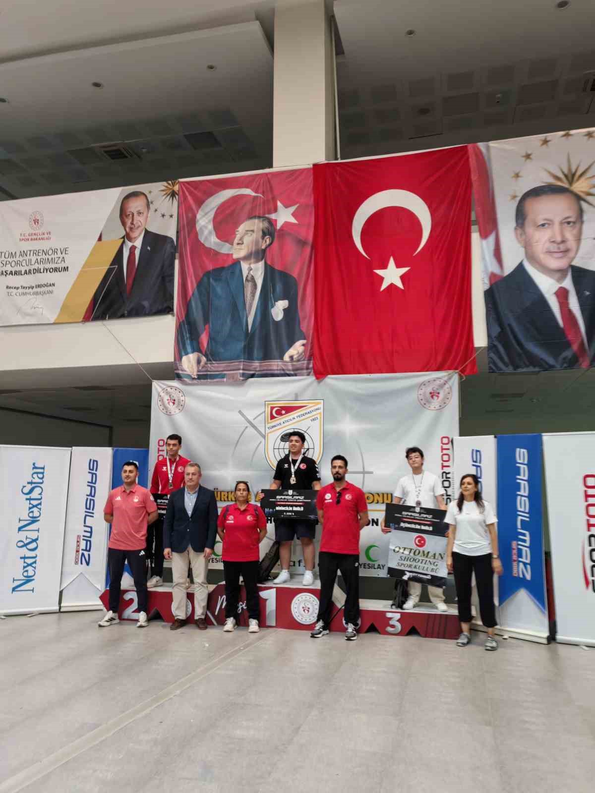 Aydınlı atıcılardan Türkiye Şampiyonası’nda madalya başarısı