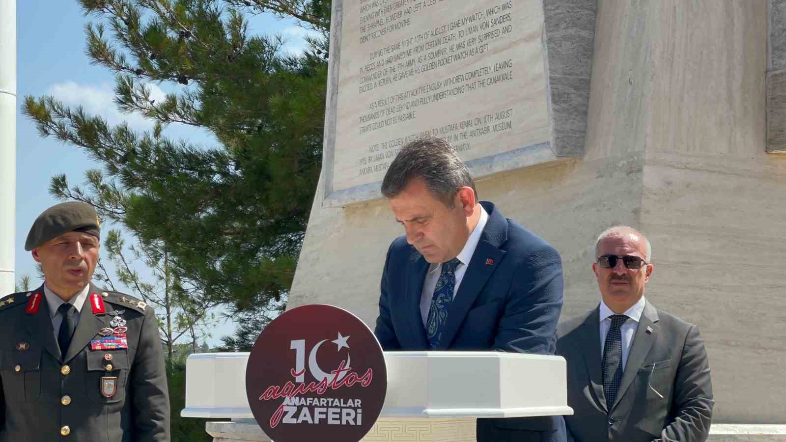 Anafartalar Zaferi&rsquo;nin 111&rsquo;inci yıl d&ouml;n&uuml;m&uuml; kutlandı
