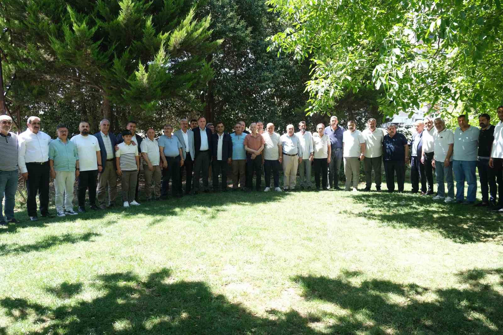 Mardin TSO Başkan adayı Veysi Duyan, Meşkina Aşireti Derneği yönetimiyle bir araya geldi