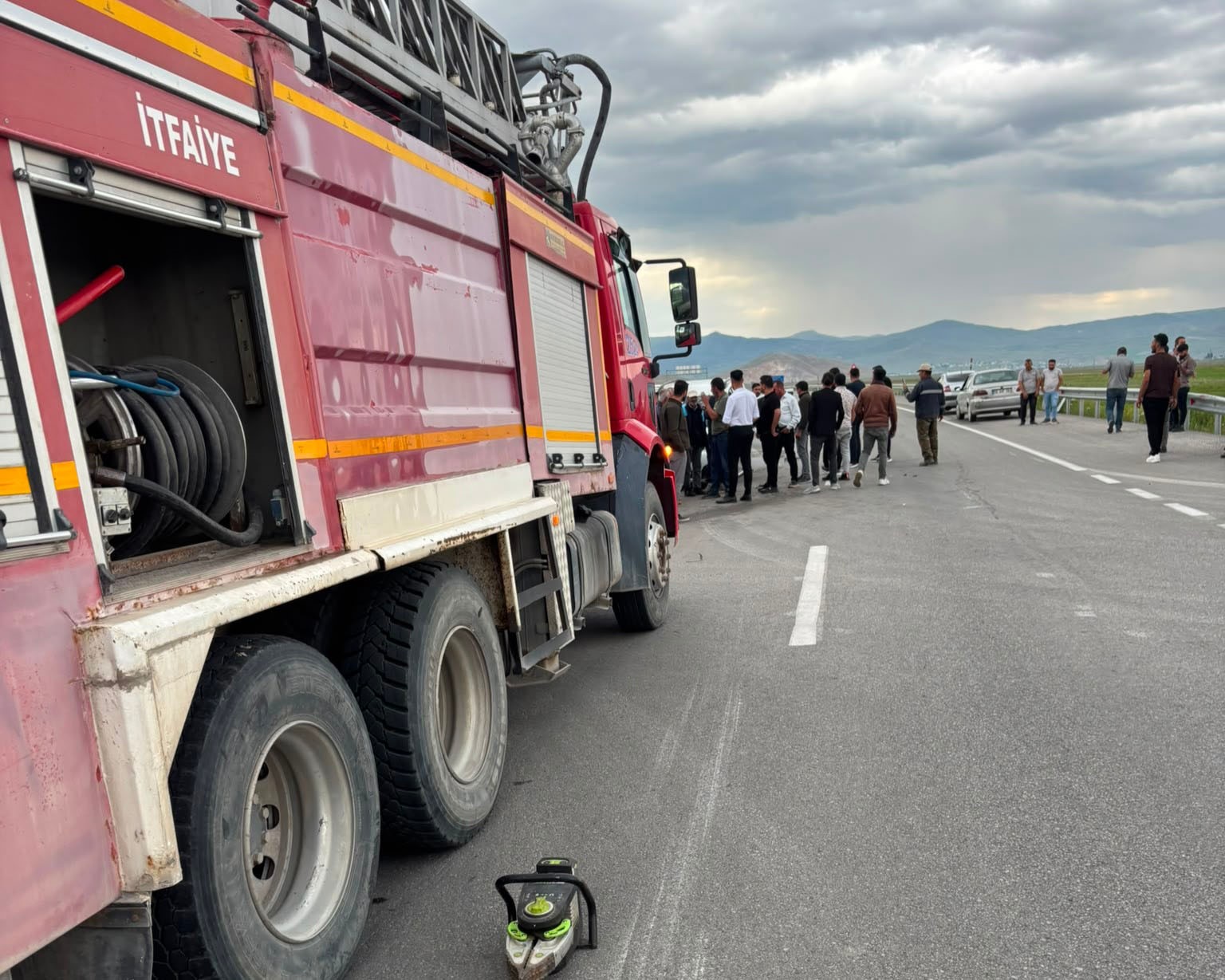 &Ccedil;aldıran&rsquo;da trafik kazası: 3 yaralı