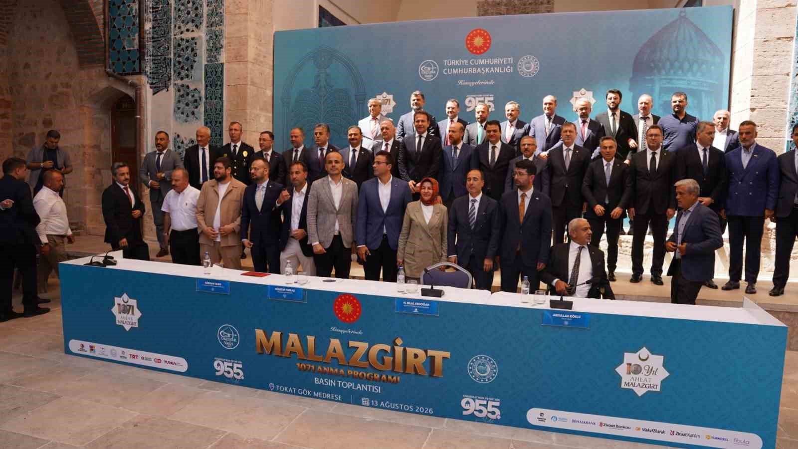 Malazgirt Zaferi’nin 955’inci yıl dönümü etkinlikleri Tokat’ta tanıtıldı