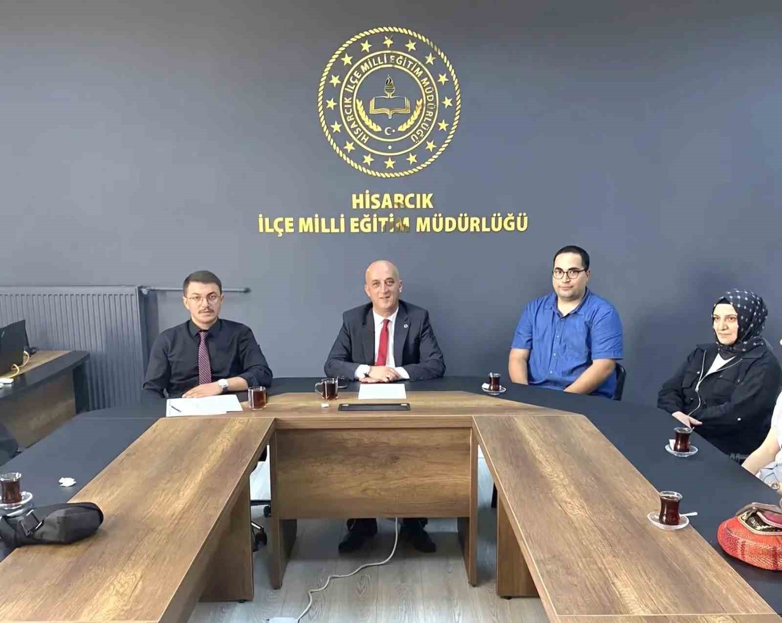 Hisarcık&rsquo;ta &uuml;cretli &ouml;ğretmenlerle yeni eğitim yılı toplantısı
