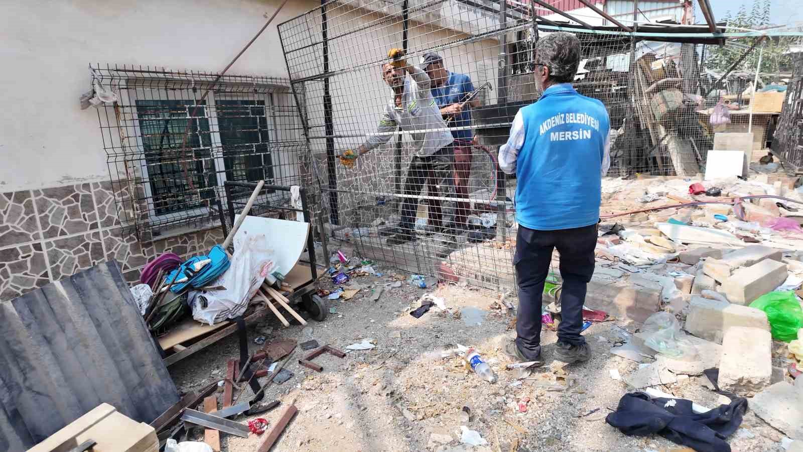 Akdeniz’de yeşil alan işgaline geçit yok