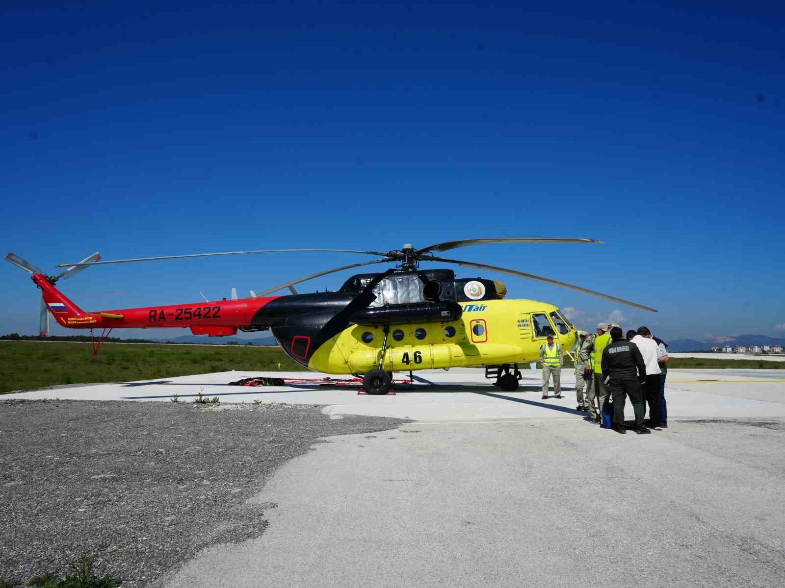 Kastamonu&rsquo;da orman yangını n&ouml;beti başladı: Helikopter Ekim ayına kadar g&ouml;rev yapacak