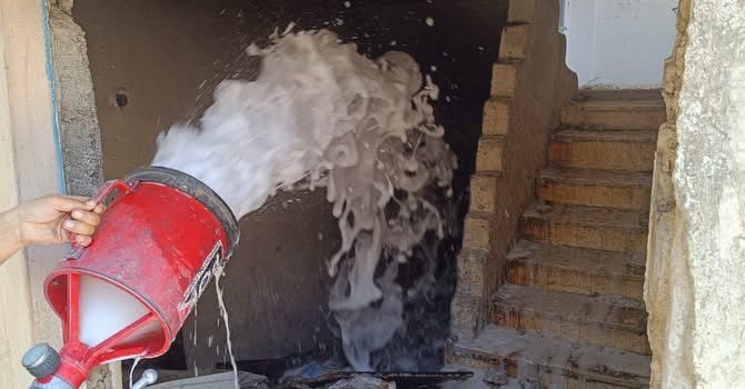 Kırıkhan&rsquo;da odunluk yangını