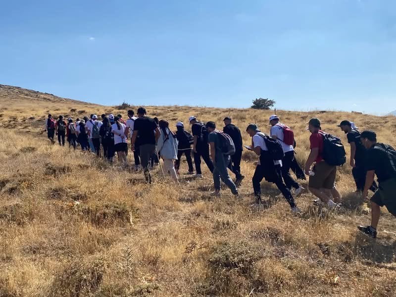 60 doğasever İncekaya Krateri&rsquo;nde buluştu: Doğa, tarih ve spor bir arada