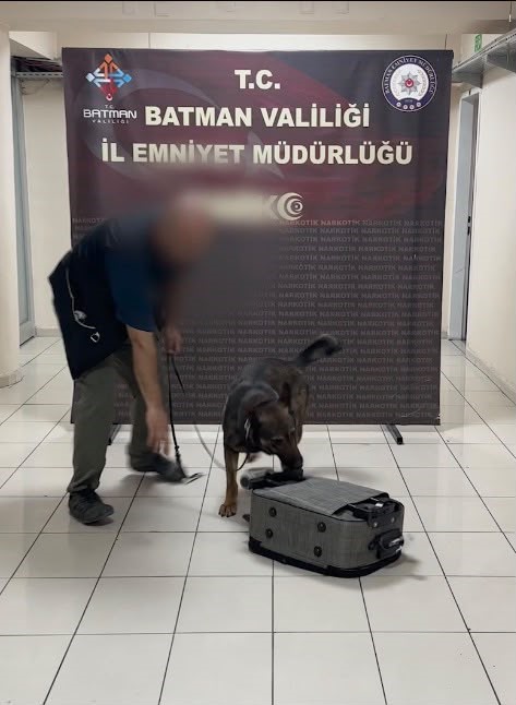 Batman&rsquo;da akılalmaz sevkiyat y&ouml;ntemi dedekt&ouml;r k&ouml;pek Mailo&rsquo;ya takıldı