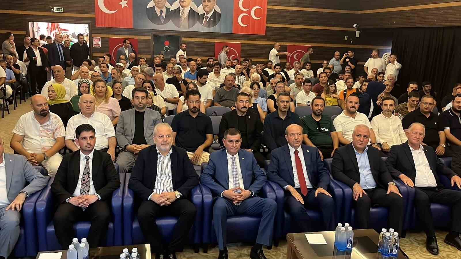 KKTC 5. Cumhurbaşkanı Tatar: "Kıbrıs’ta bir anlaşma ancak iki devletli bir anlaşmayla olur"