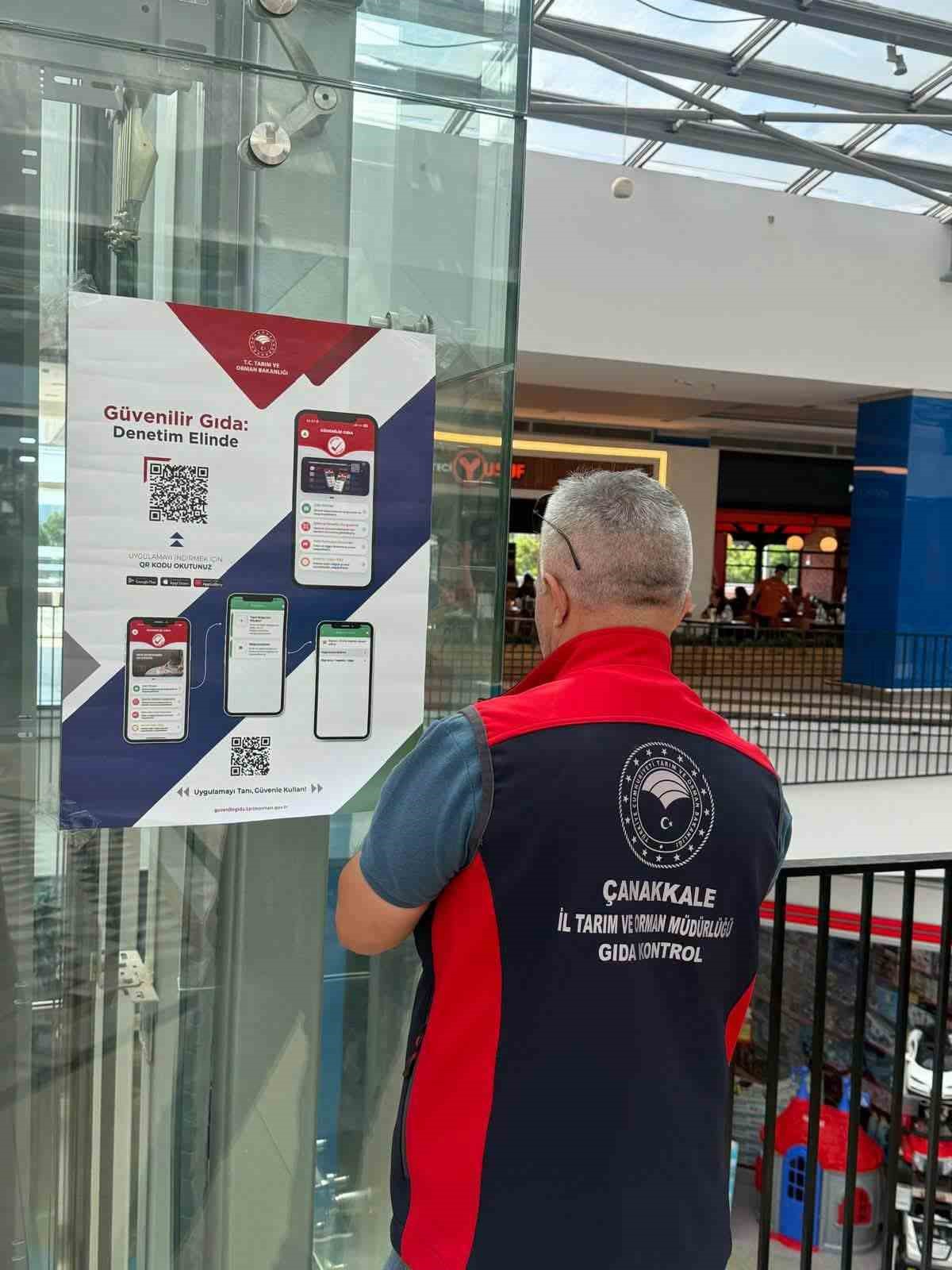 Çanakkale’de Güvenilir Gıda Mobil Uygulaması tanıtıldı