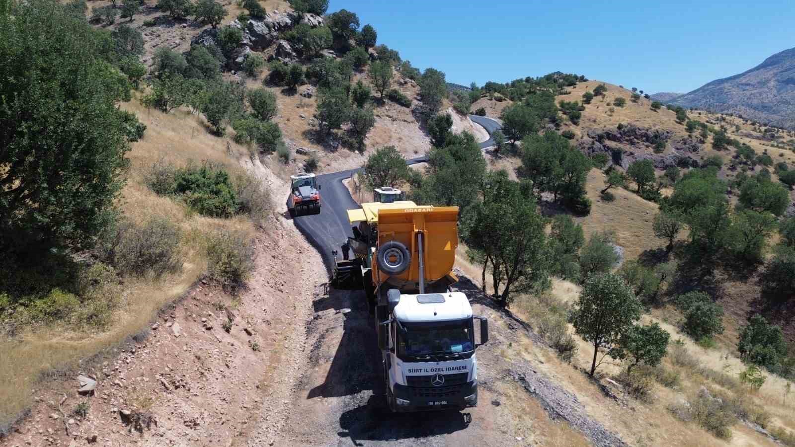 Baykan’da yol ve ulaşım altyapısı güçlendiriliyor