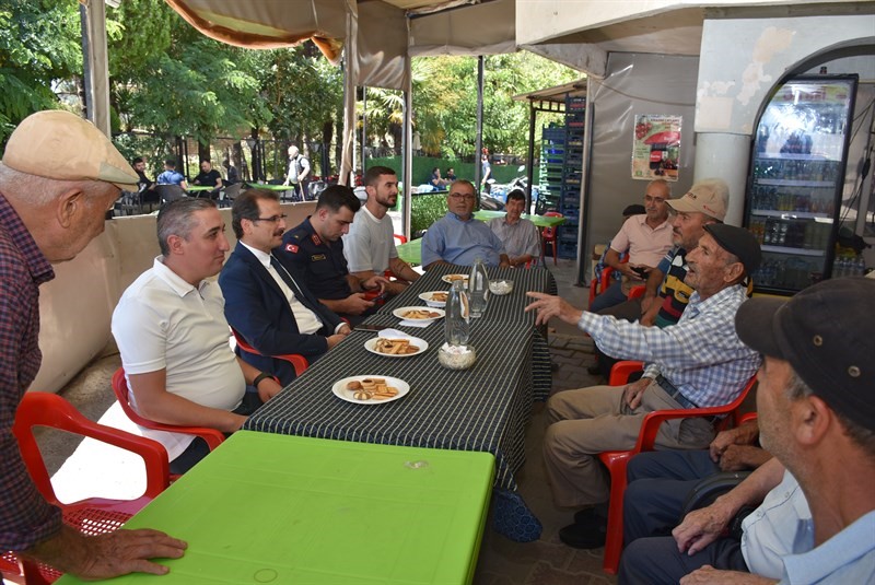 Kaymakam Güldoğan’dan, yangına karşı 112 çağrısı