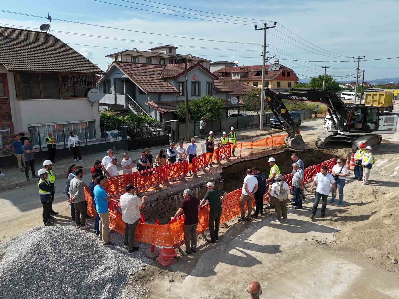 Düzce’deki devasa proje teknik heyete anlatıldı