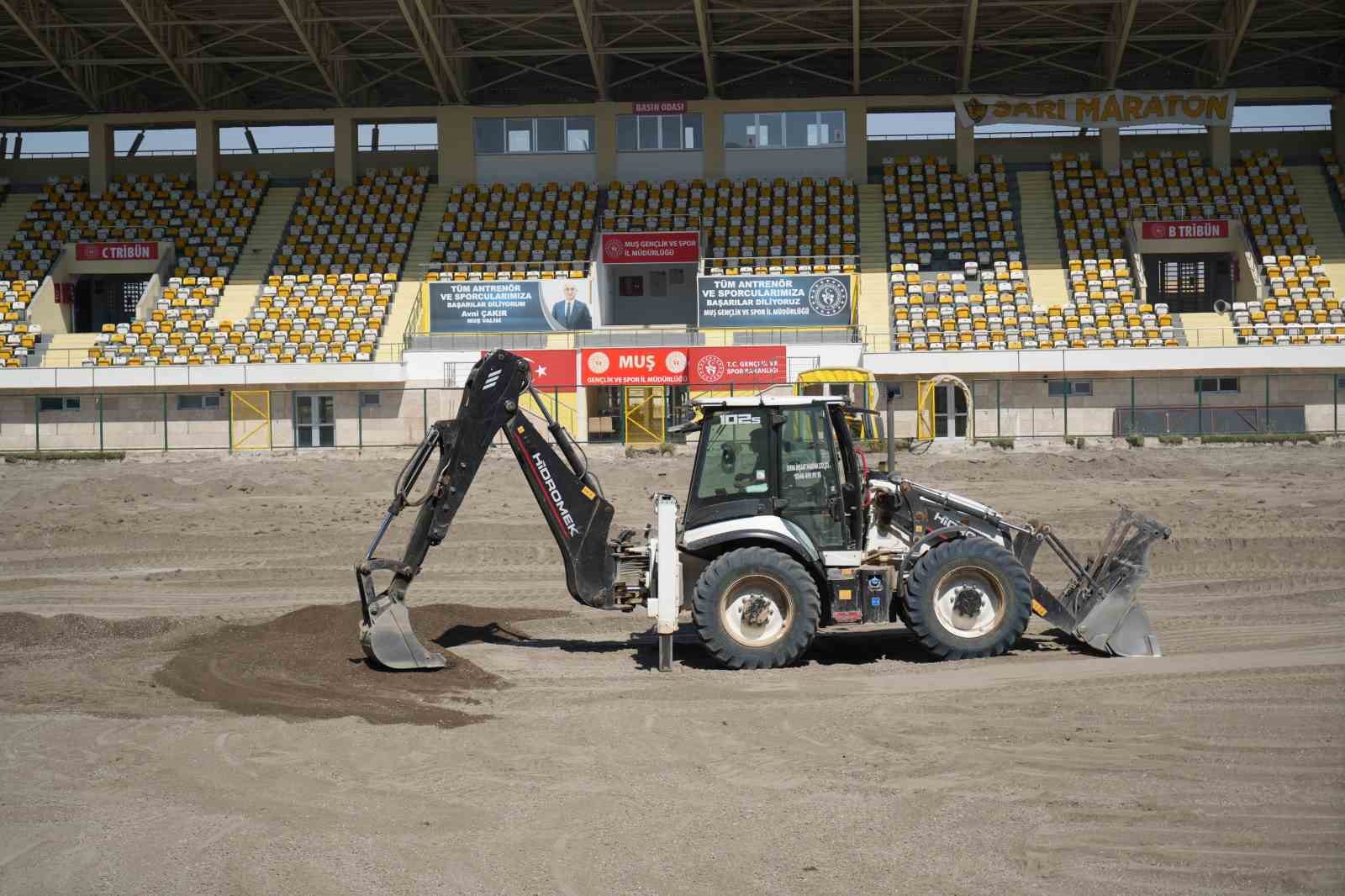Muş Şehir Stadı&rsquo;na 59 milyon liralık dev yatırım