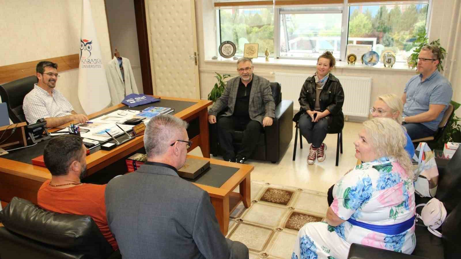 Litvanya’dan KBÜ’ye akademik ziyaret ve ders verme hareketliliği