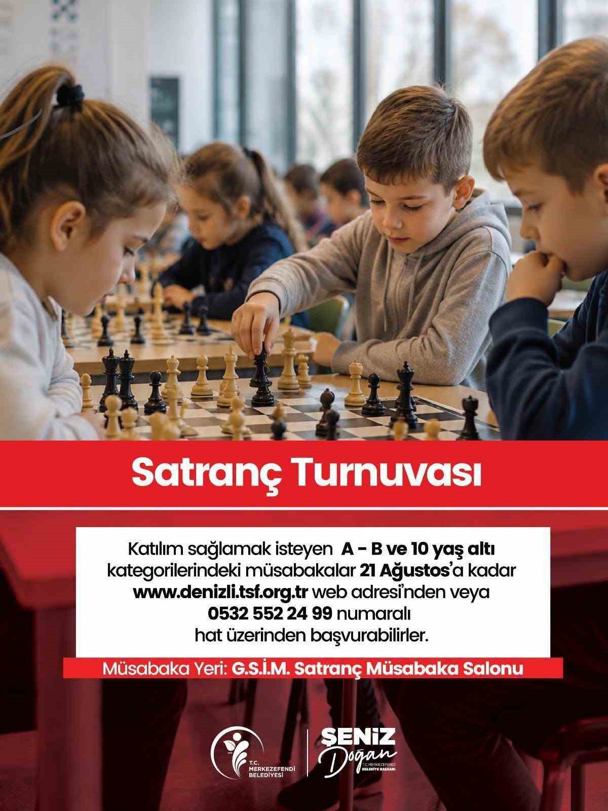 Merkezefendi’de 30 Ağustos Zafer Kupası Turnuvaları başlıyor