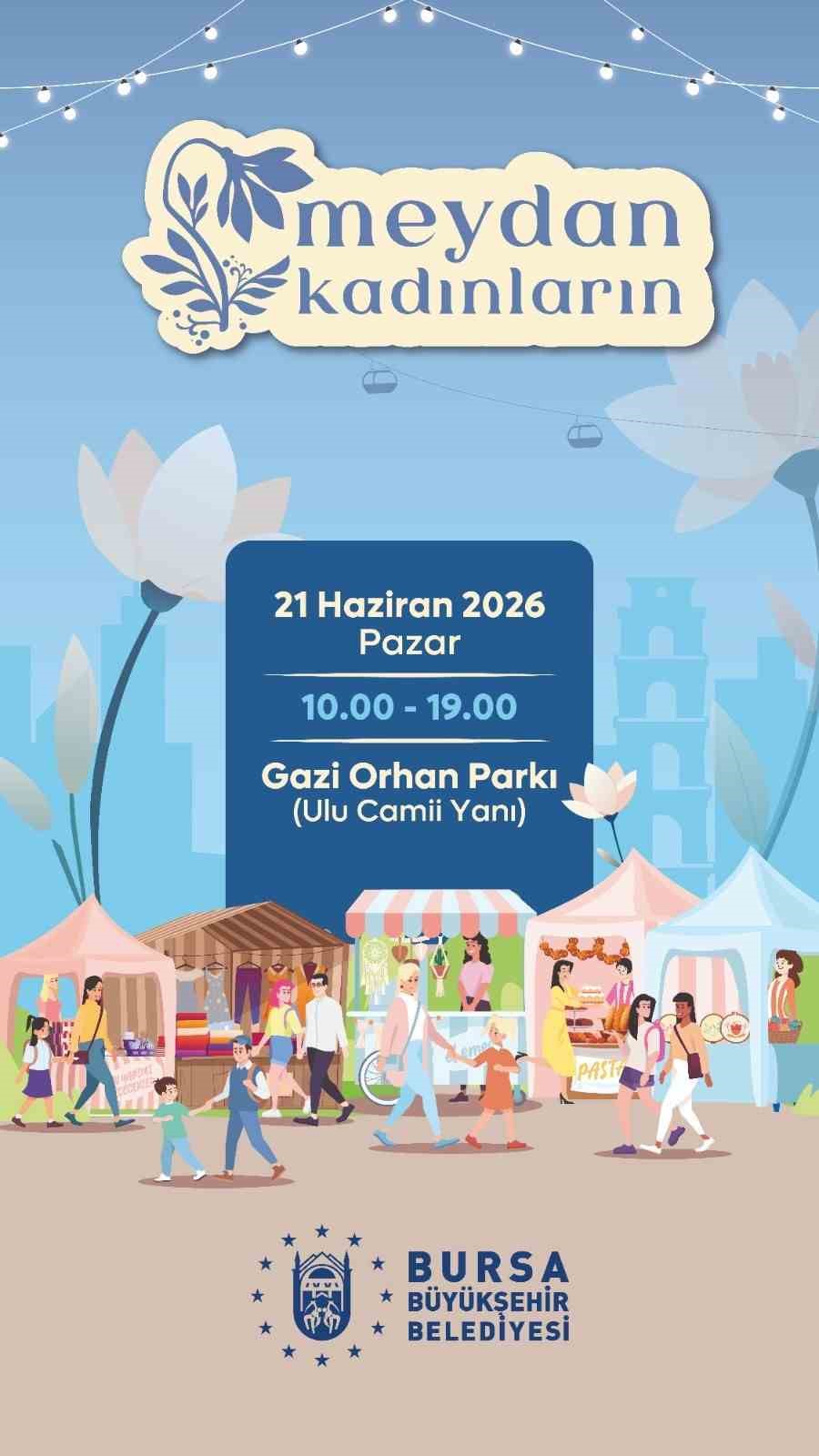 Heykel’de meydan kadınların olacak