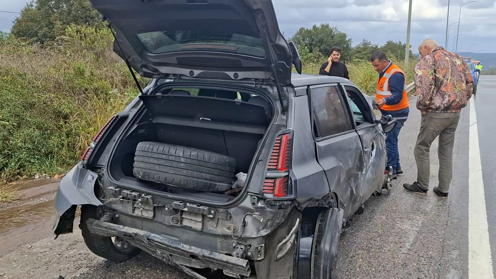 Çekmeköy’de kaza: Şile Yolu’nda trafik kısa süreliğine durdu