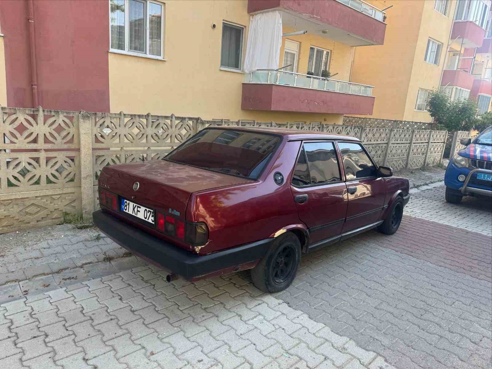 Çalıntı otomobil devriye ekiplerinden kaçamadı