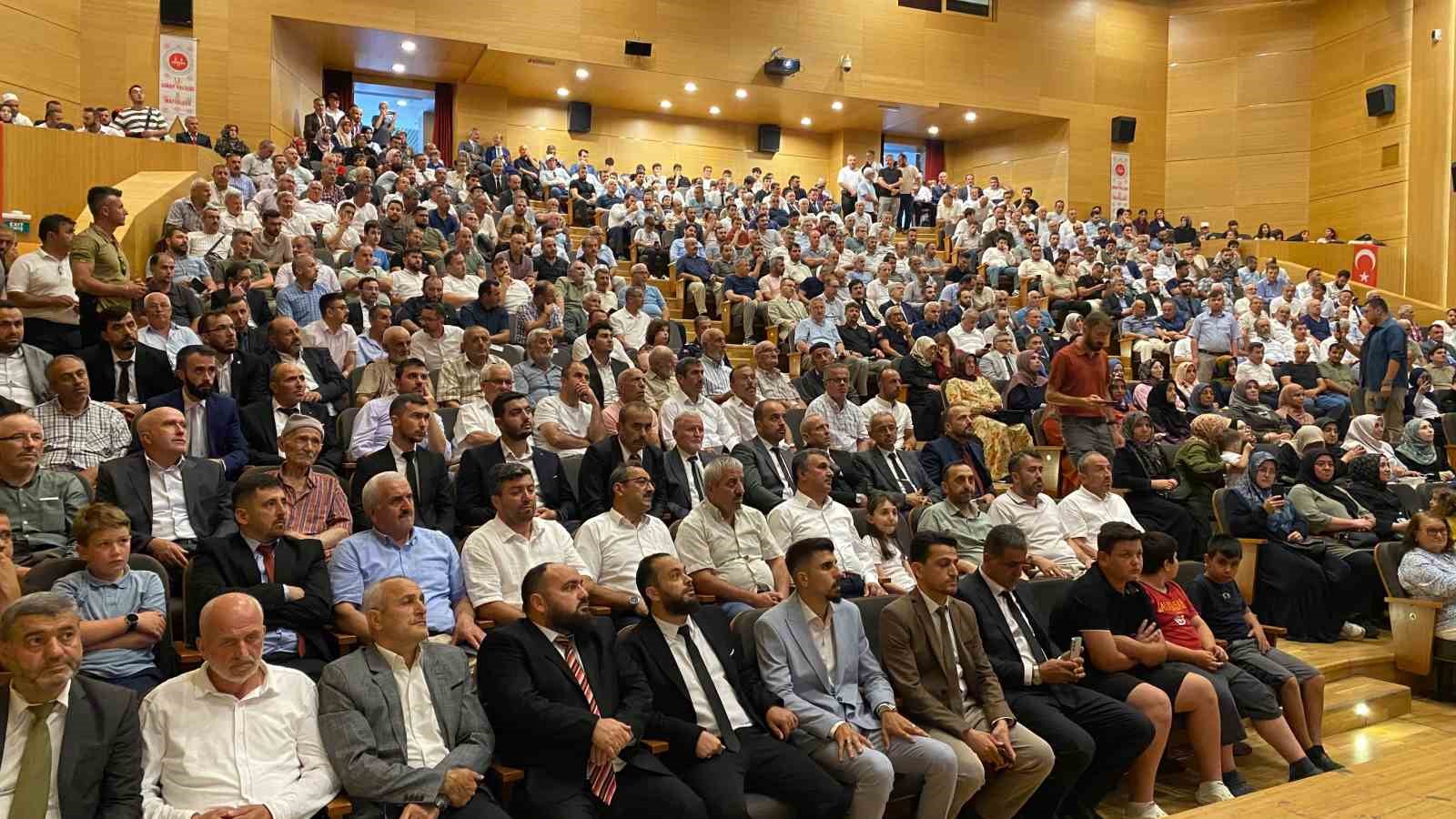 Sinop’ta örnek cami bahçelerine başarı belgesi