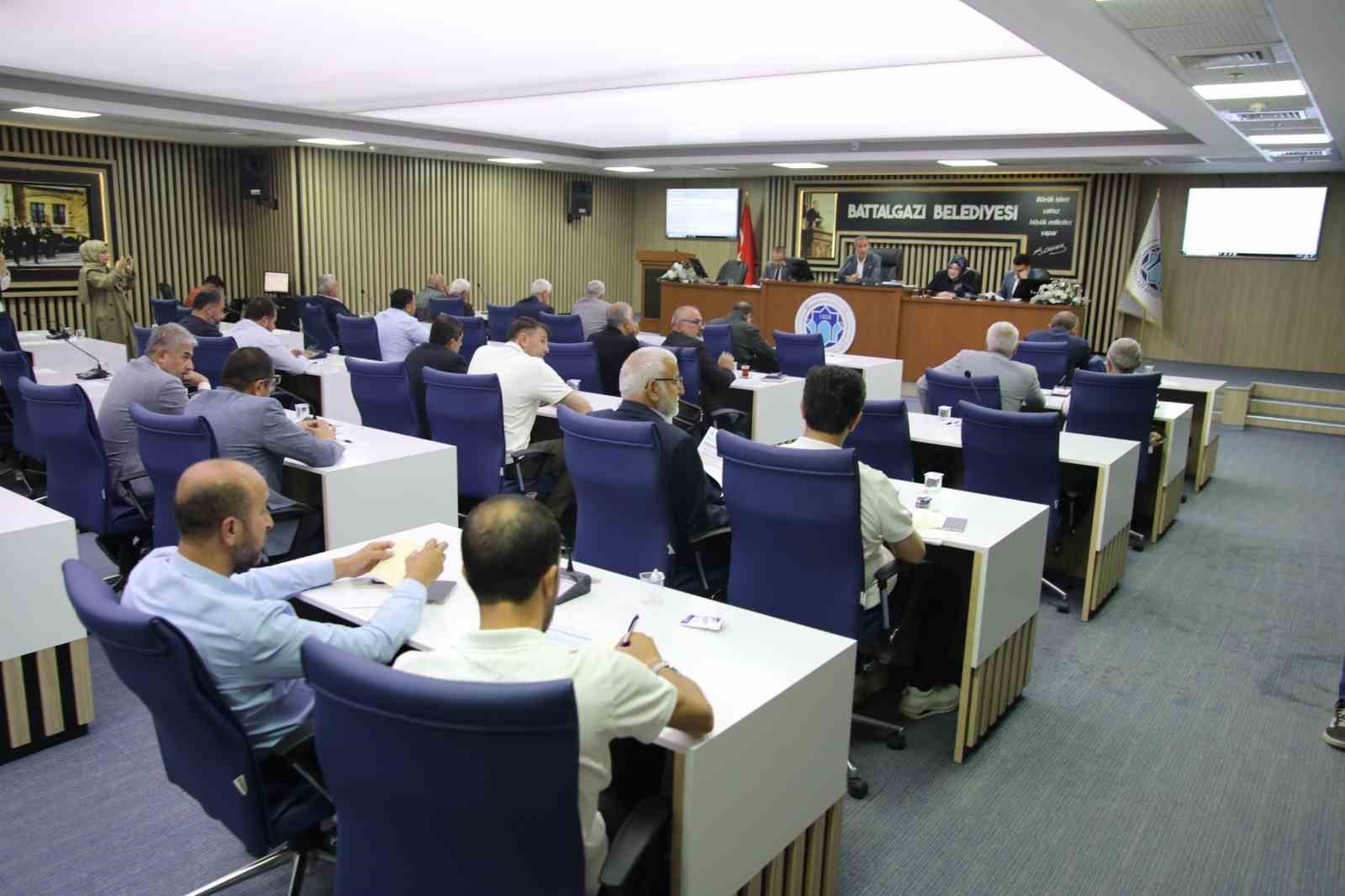 Battalgazi Belediye Meclisi haziran ayı toplantısı yapıldı