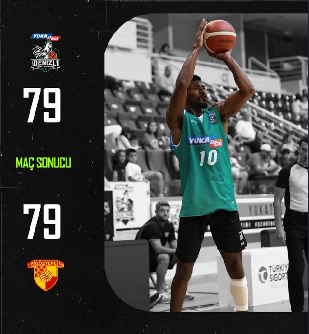 Y. Denizli Basket ilk provasında G&ouml;ztepe ile berabere kaldı