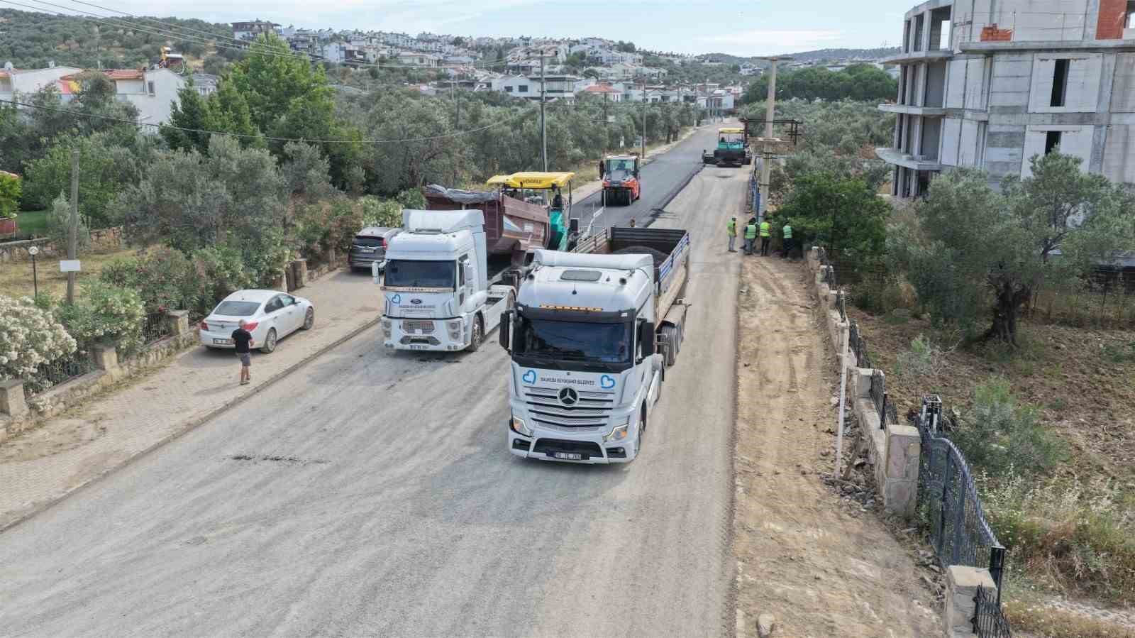 Balıkesir’in dört bir yanında yollara Büyükşehir dokunuşu