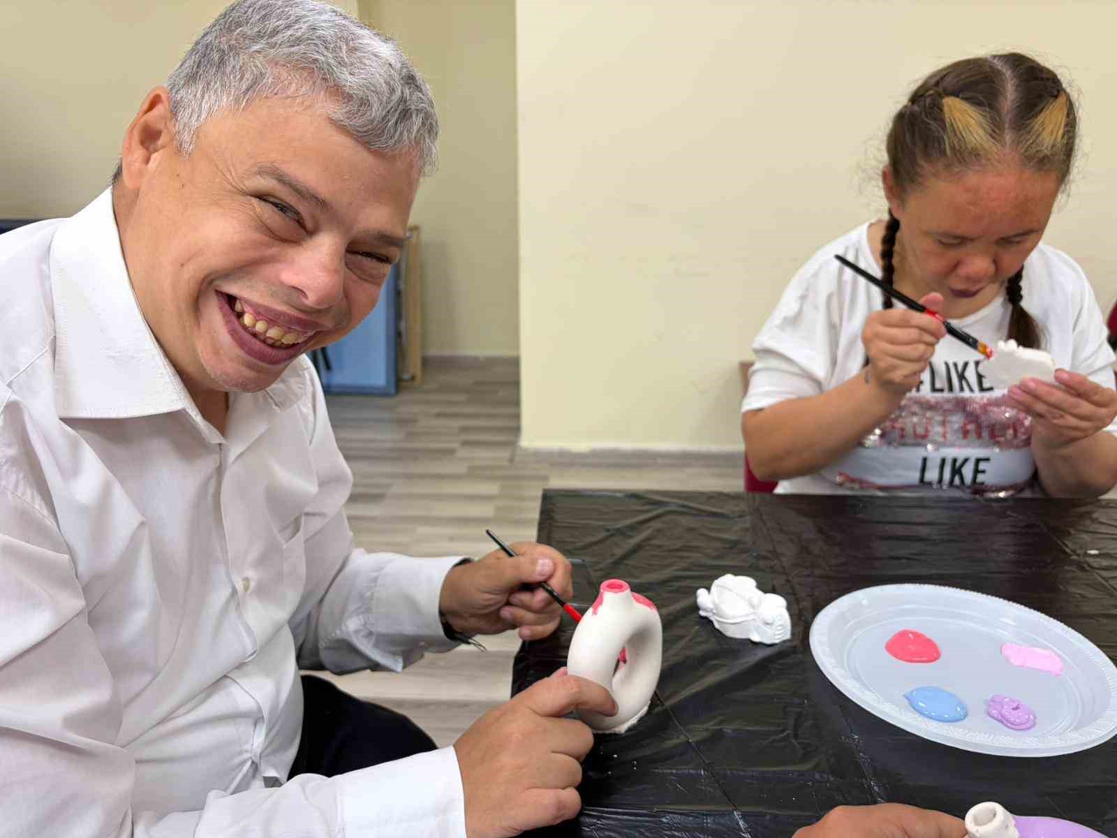 Menteşe’de sanat engel tanımadı