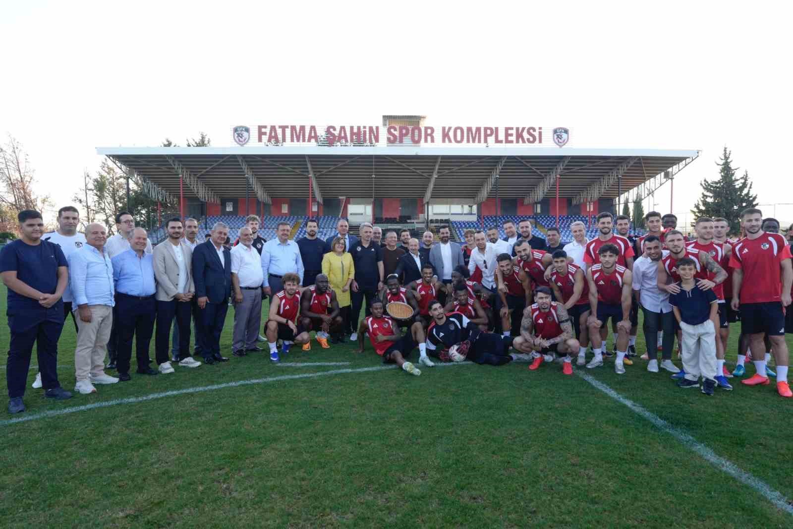 Gaziantep protokol&uuml;nden, Gaziantep FK&rsquo;ya moral ziyareti