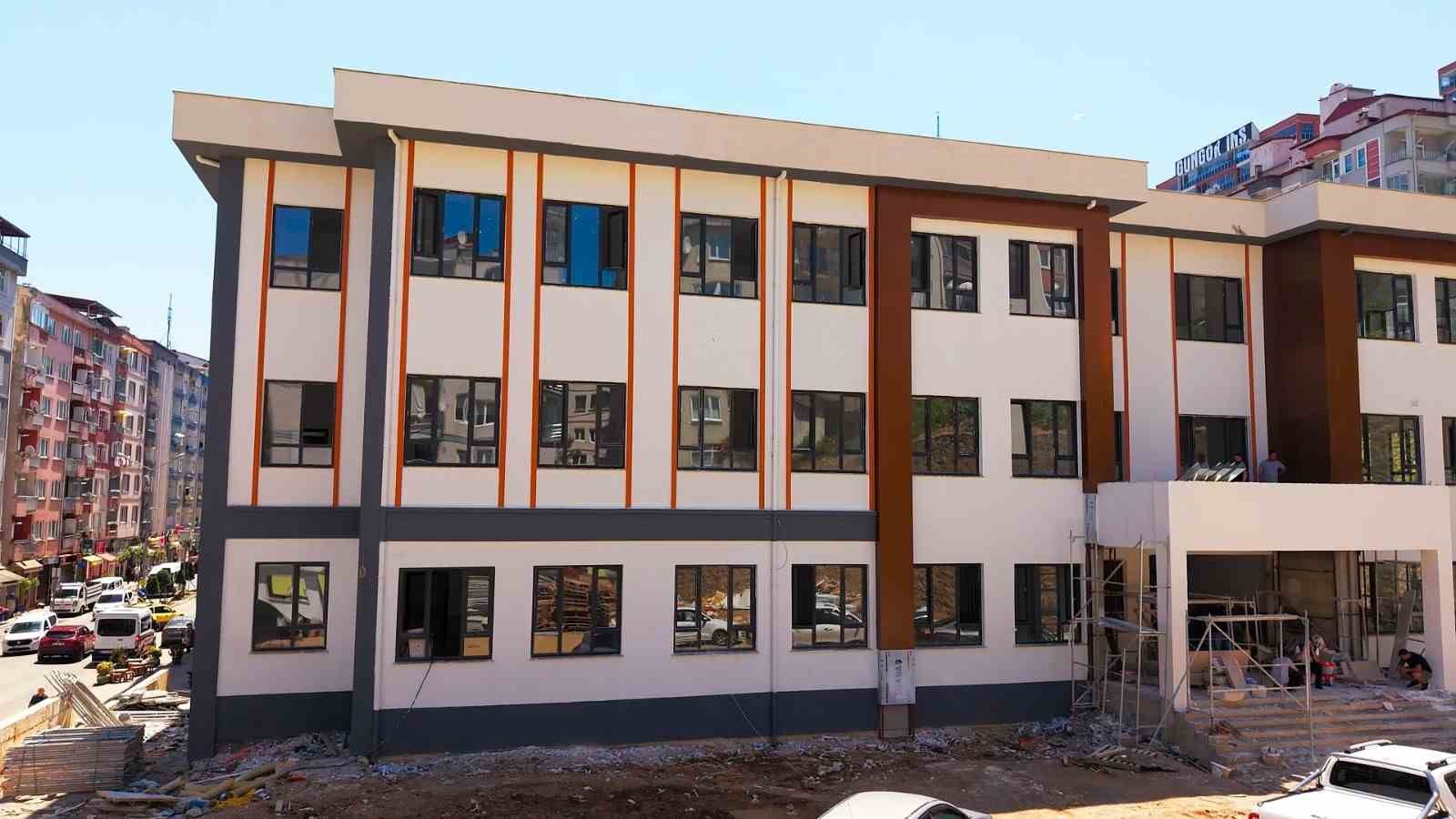 Giresun İl &Ouml;zel İdaresi&rsquo;nin eğitim yatırımında sona yaklaşıldı