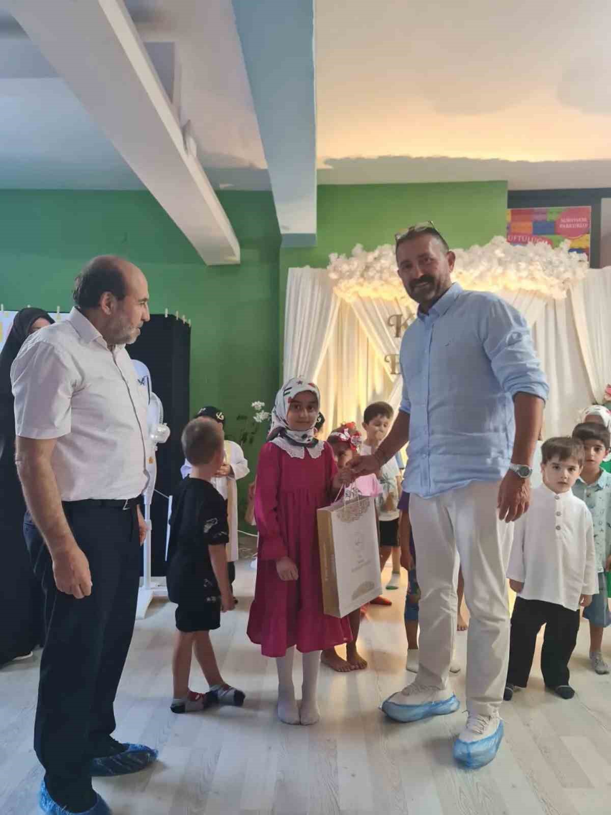 Söke’de minik öğrencilerin hatim sevinci