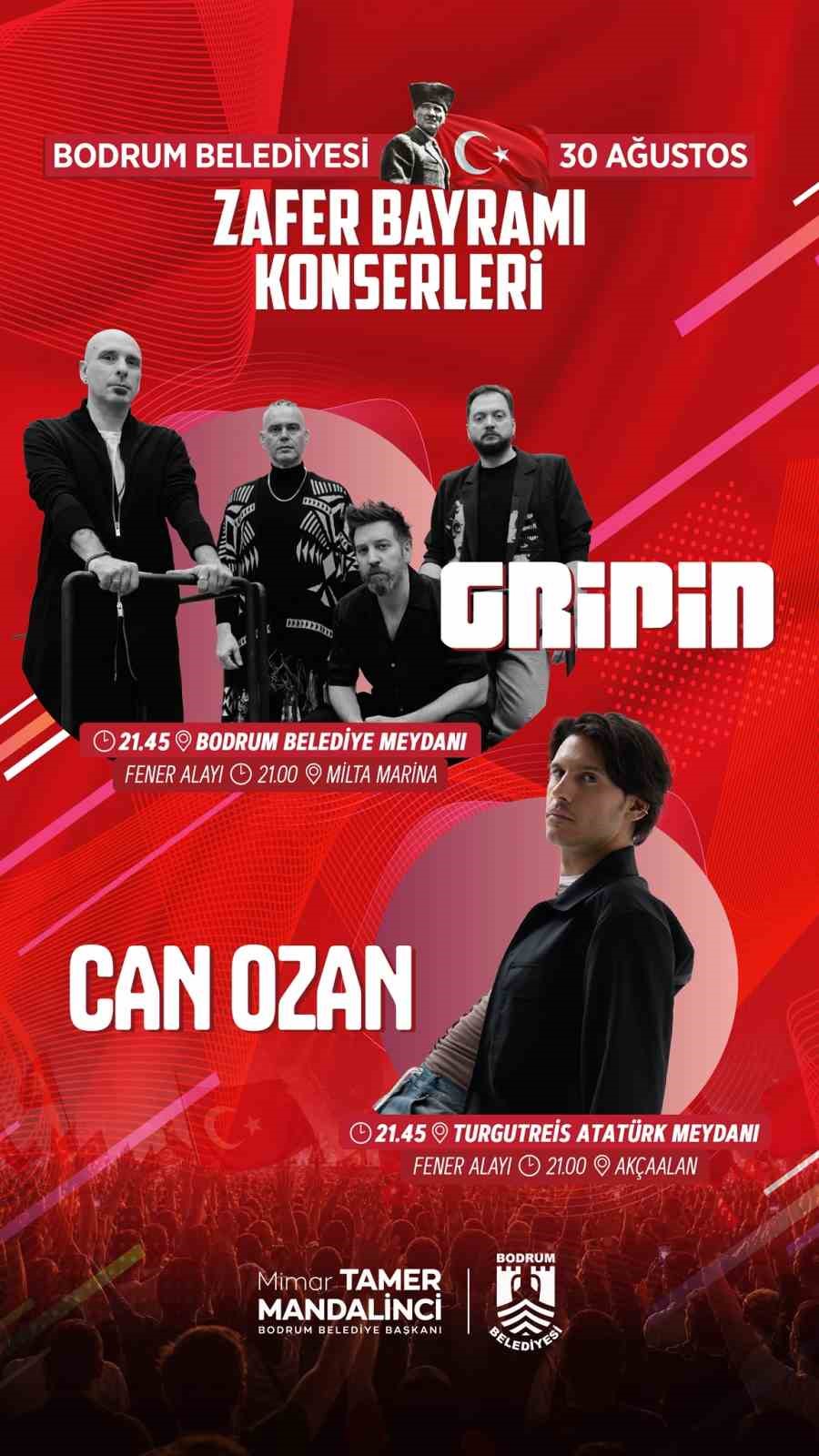 Bayram coşkusu Gripin ve Can Ozan&rsquo;la yaşanacak