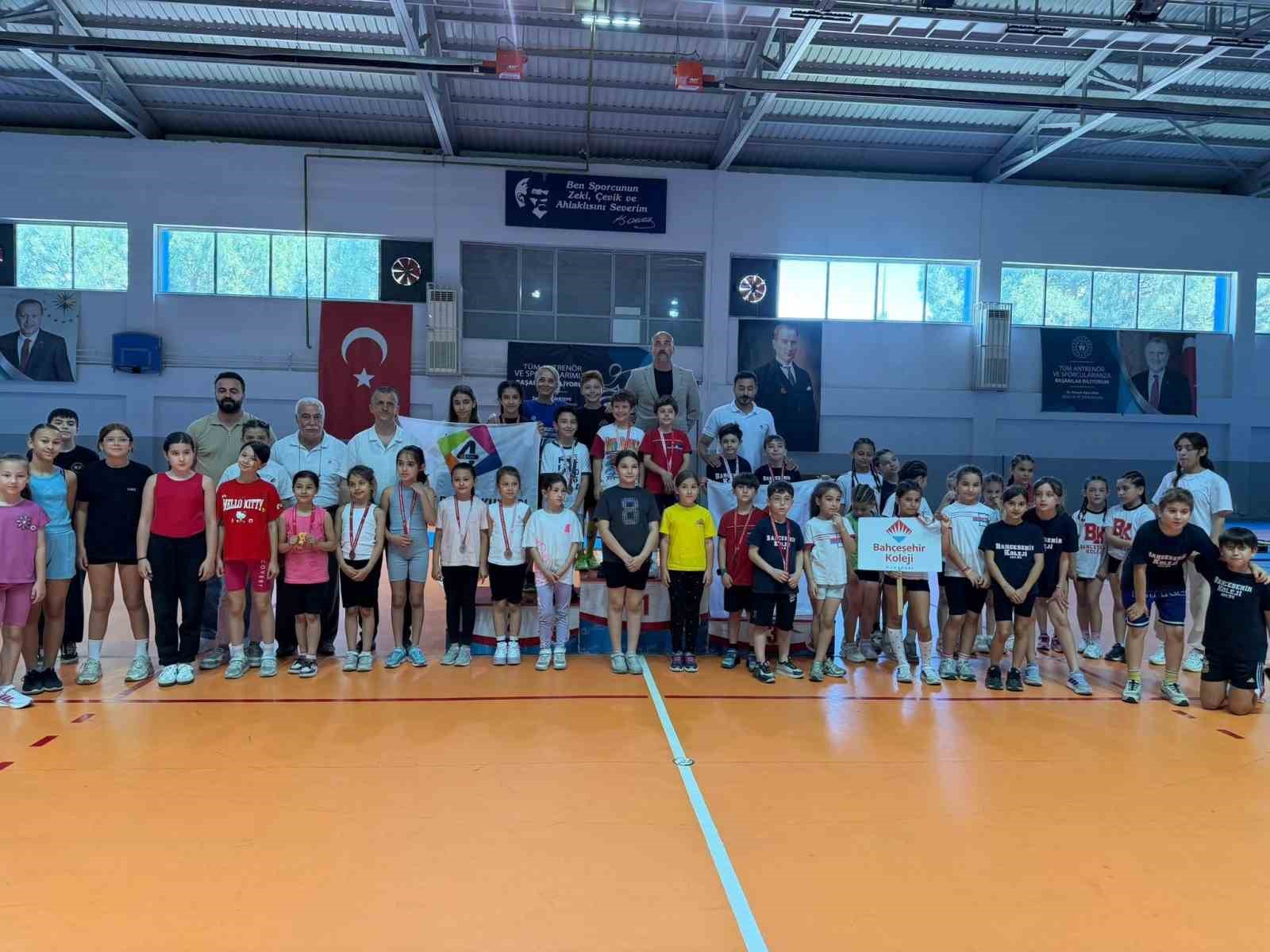 Okul Sporları Parkur Cimnastik M&uuml;sabakaları Nazilli&rsquo;de yapıldı