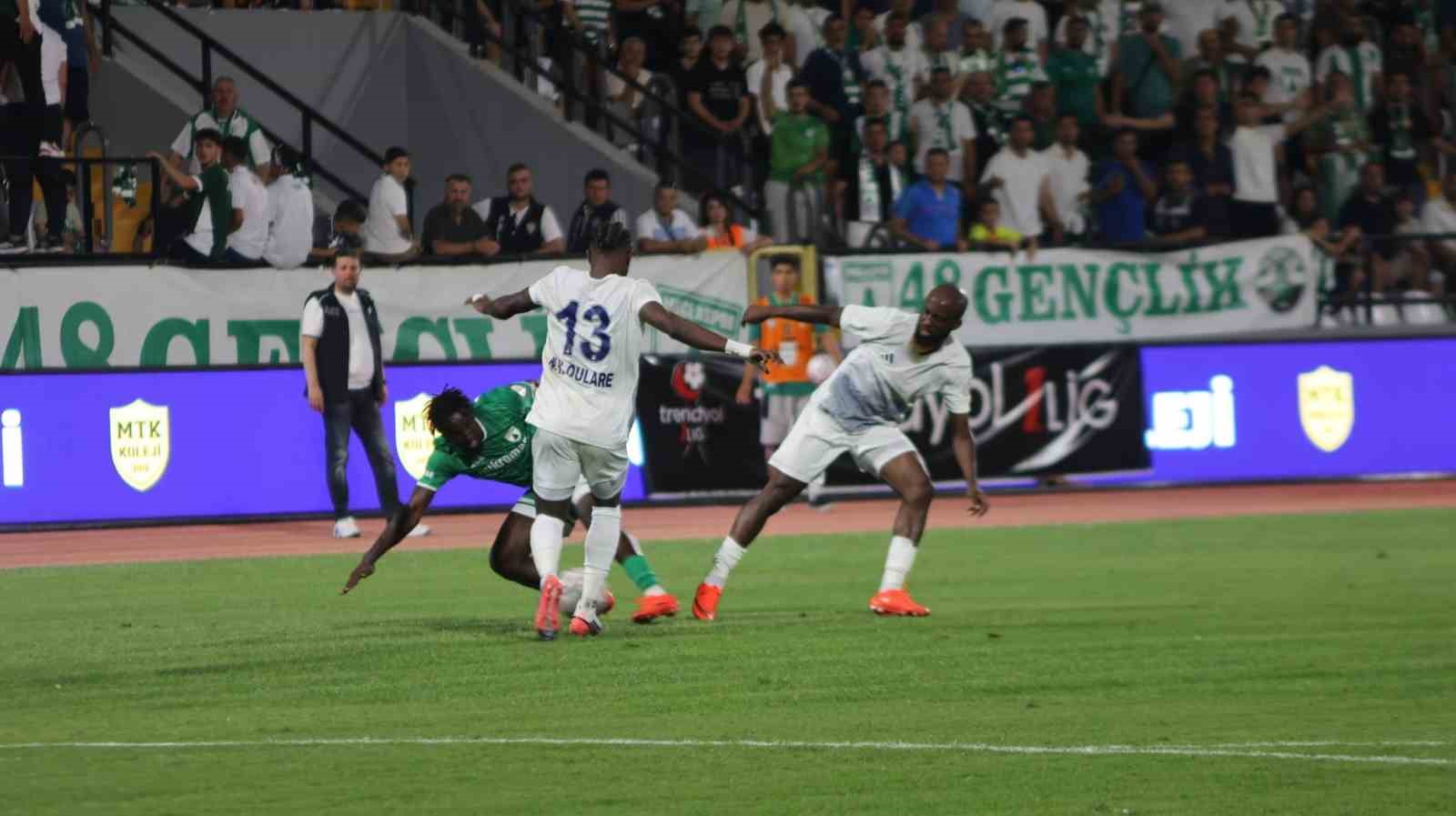 Trendyol 1. Lig: Muğlaspor: 2 - Vanspor FK: 2