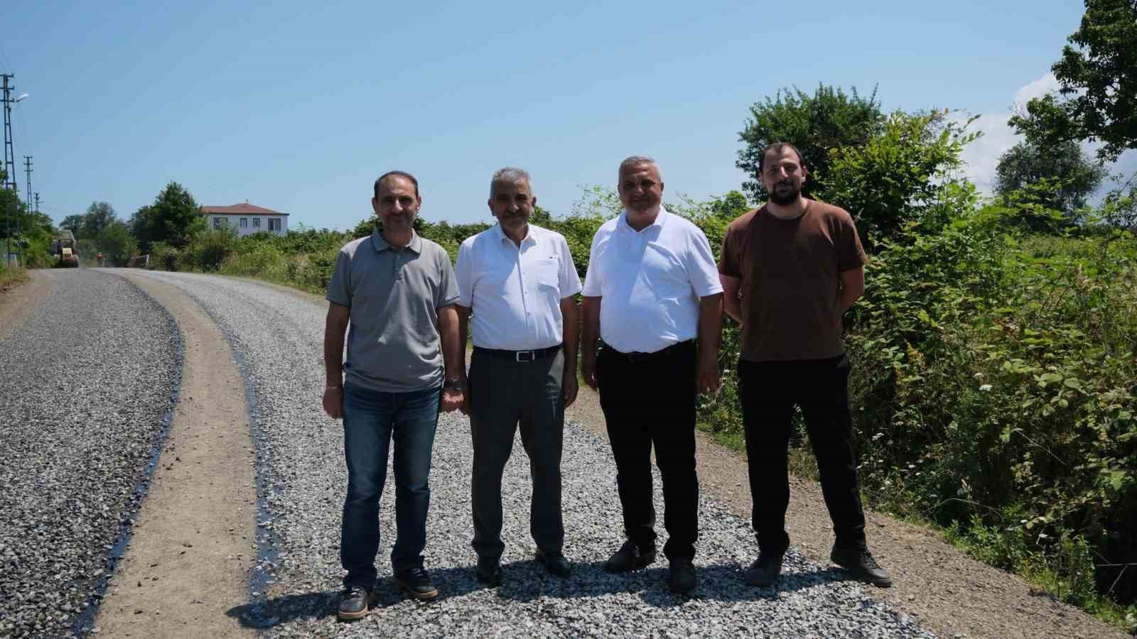 Terme&rsquo;de yol &ccedil;alışmalarında 200 milyon TL&rsquo;yi aşan yatırım