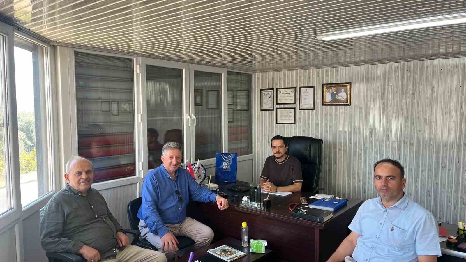 Başkan Arslan, incir t&uuml;ccarları ile g&ouml;r&uuml;şt&uuml;