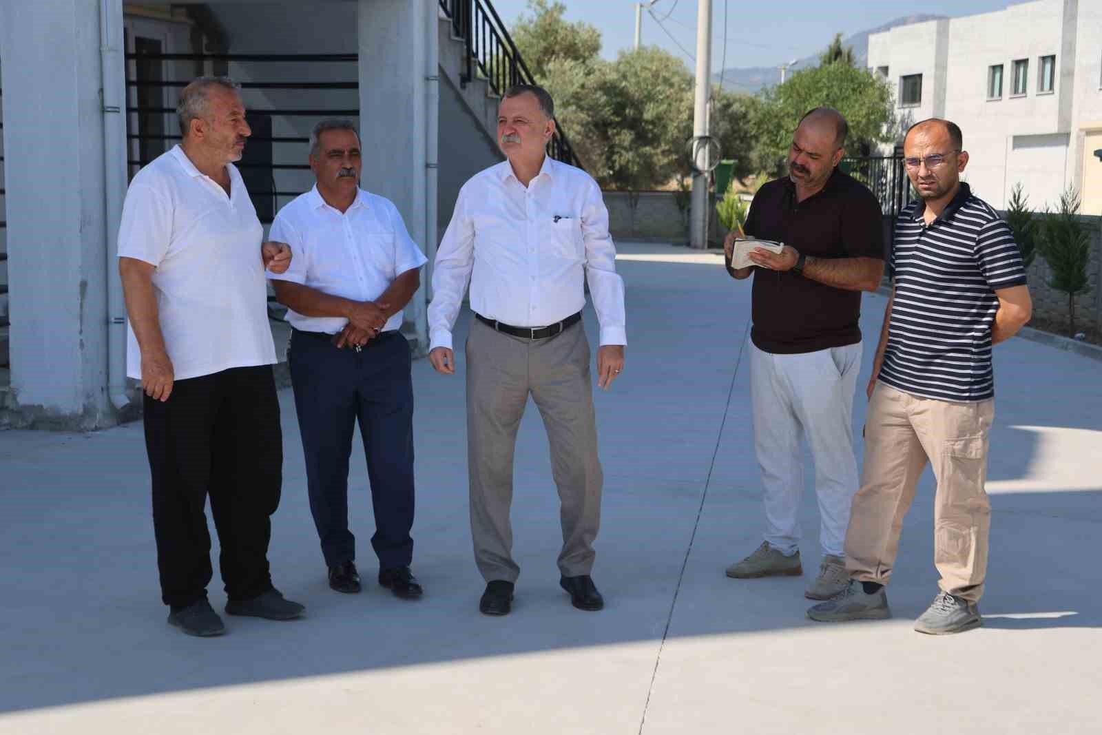 Başkan Balaban’dan mahalle mesaisi