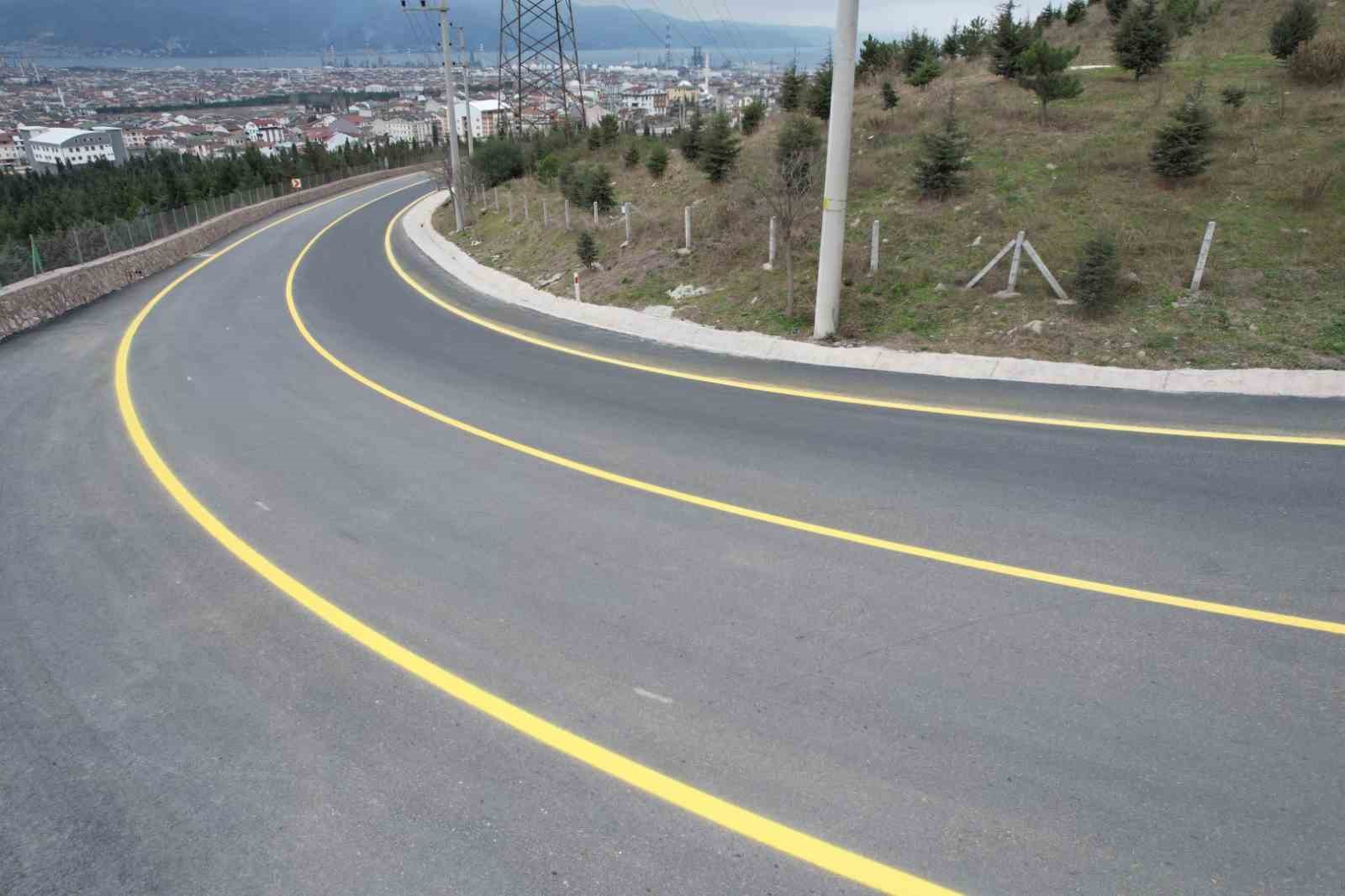 K&ouml;rfez İlimtepe Bağlantı Yolu&rsquo;nda 2. etaba hazırlık