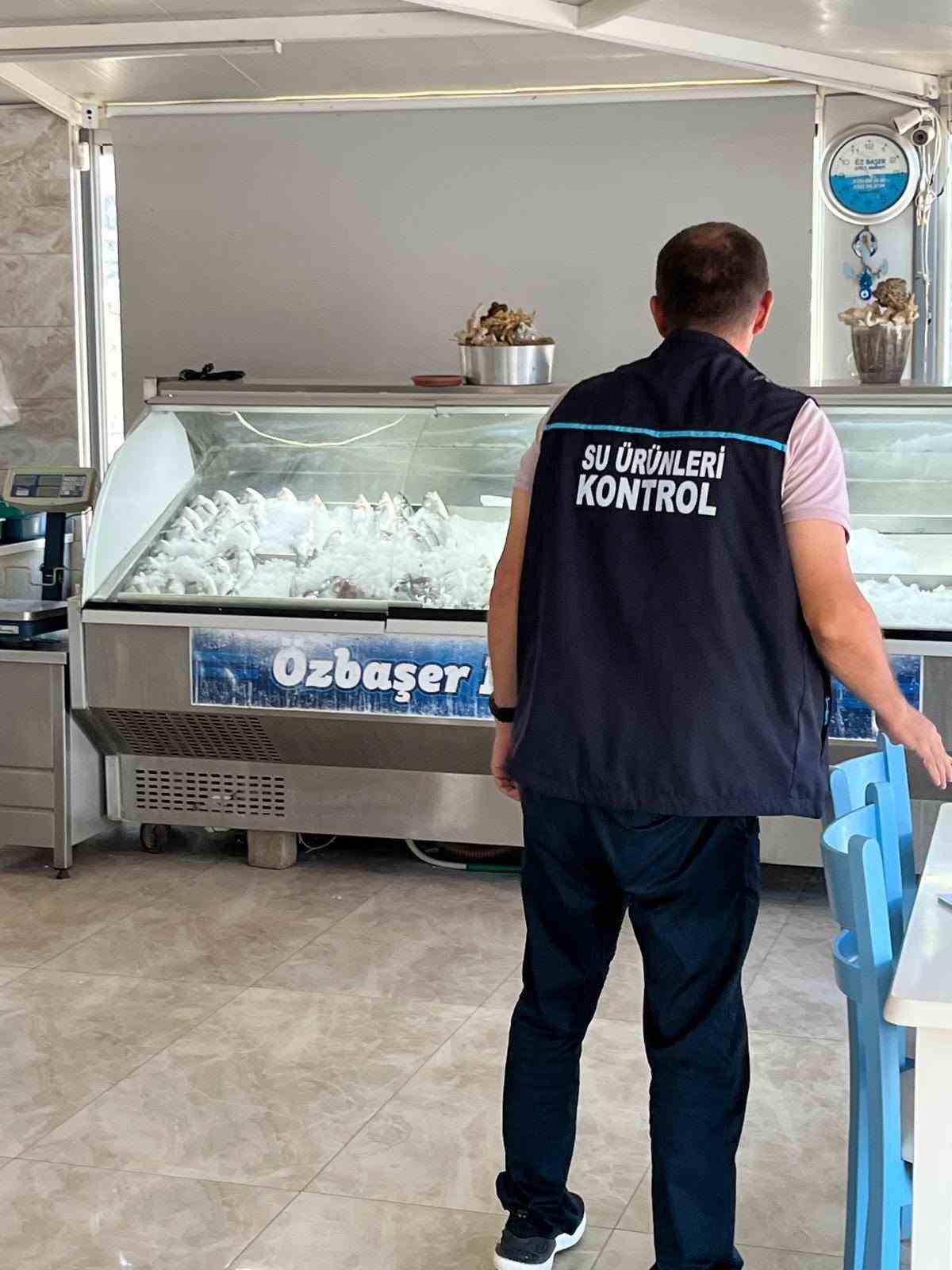 Didim’de su ürünleri denetimleri sürüyor