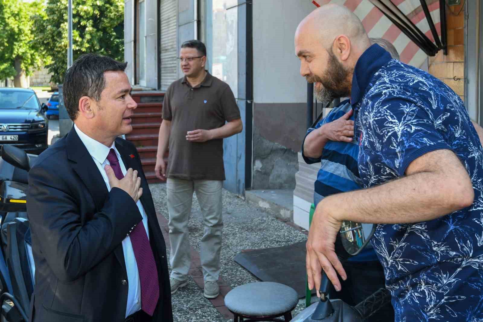 Başkan Erkan Aydın’dan talep ve önerilere yerinde çözüm
