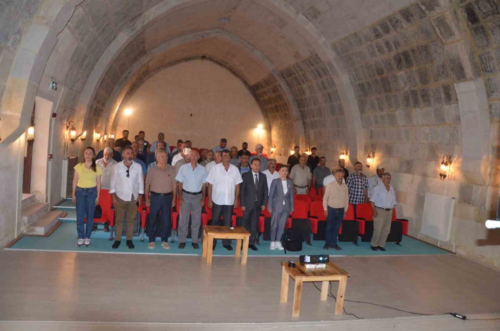 Tescilli Tercan Balı’nda yeni dönem: Üreticilere coğrafi işaret eğitimi