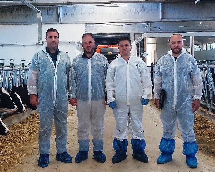 Hisarcık’ta ilk hastalıktan ari büyükbaş işletmesi için önemli adım