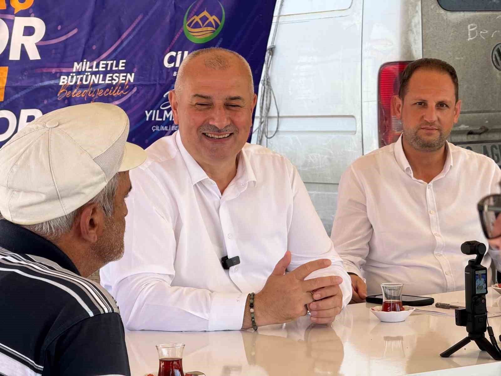 &Ccedil;ilimli&rsquo;de vatandaş sordu, Başkan Yıldız yanıtladı