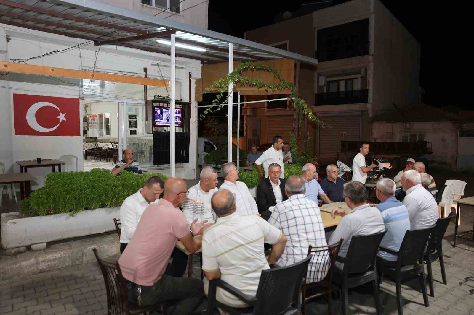 Başkan Şimşek Aşağıçobanisa’da vatandaşların taleplerini dinledi