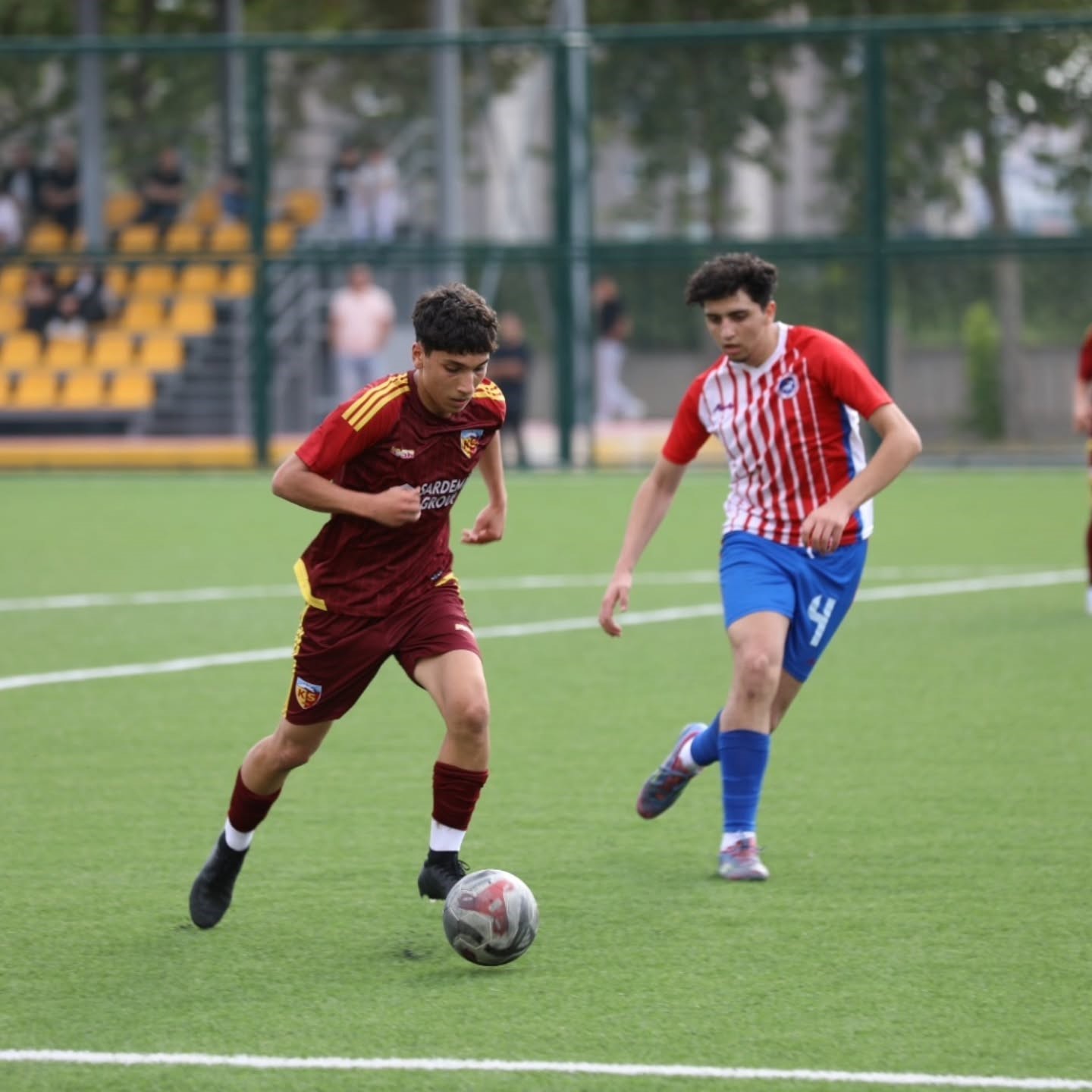 Kayserispor U17 takımı gol olup yağdı